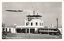 LP64 Sabena Belgian AirLines Aviation Airport Belgium RPPC Vintage Postcard picture