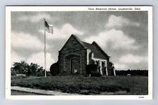 Loudonville OH-Ohio, Ohio Memorial Shrine, Antique Vintage c1952 Postcard picture