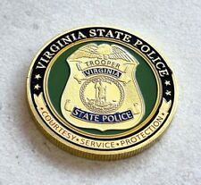 VIRGINIA STATE POLICE Challenge Coin picture
