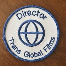 Trans Global Films Director Patch picture