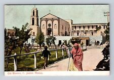 Juarez MX-Mexico, Old Mission, Vintage PC Card Travel Souvenir History Postcard picture