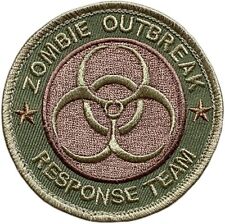 Zombie Outbreak Response Team Patch (HOOK Fastener - MZ11) picture