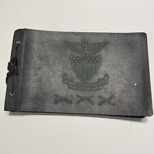 Vtg 30's Empty Photo Album “My photo Memories Of Service In The U.S. Army” picture