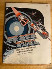 Atari Space Duel - Vintage Original Arcade Video Game Manual picture