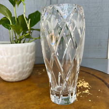 Lenox fine crystal vase with flowers picture