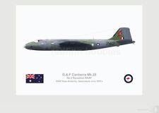 Warhead Illustrated Canberra Mk.20 2 Sqn RAAF 242 Aircraft Print picture