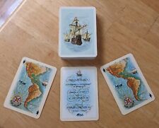 VinTagE FOURNIER HISTORICAL DISCOVERERS & COLONIZERS of AMERICA Playing Cards picture