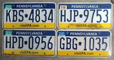 2017 Pennsylvania License Plate Lot Of 4 picture
