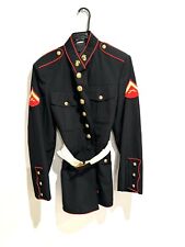 US Marines USMC Enlisted Dress Blue Male Jacket Coat Size 42 L picture