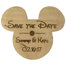 Laser Engraved Save The Date Magnets-Unique Way to Announce Your Special Days picture