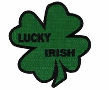 Irish Shamrock Lucky Clover Embroidered Patch IV2932 F2D17A picture