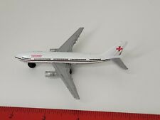 1:500 F802 Airbus A300 Swiss Air Die Cast Model Metal Plane Toy Red Cross picture