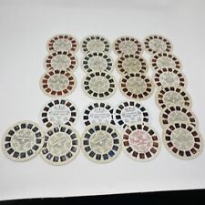 25 View Master Reels 60s-90s WI Dells, Spiderman, Disney, Peanuts, Preview DR82 picture
