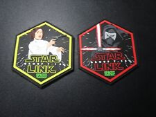 VSFB WR KYLO REN  + PRINCESS LEIA STAR LINK, SLD-30 SPACE-X Mission Patches picture