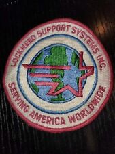 1960s 70s USAF Air Force Lockheed System Squadron Patch L@@K picture
