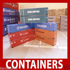 N Gauge /Scale 1:160 Shipping Containers Model Card Kits Best Buy Mixed Set x 12 picture