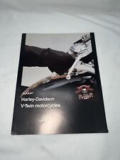 Vintage 1976 Harley Davidson V-Twin Motorcycles Foldout Sales Brochure Sportster picture
