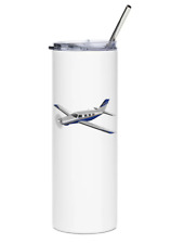 Piper Malibu Stainless Steel Water Tumbler with straw  - No Radar Pod  - 20oz. picture