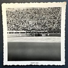 VINTAGE PHOTO Tijuana Mexico, baseball game 1960 Original Snapshot picture