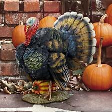 North American Wild Turkey Wildlife Bird Thanksgiving Garden Sculpture Statue picture
