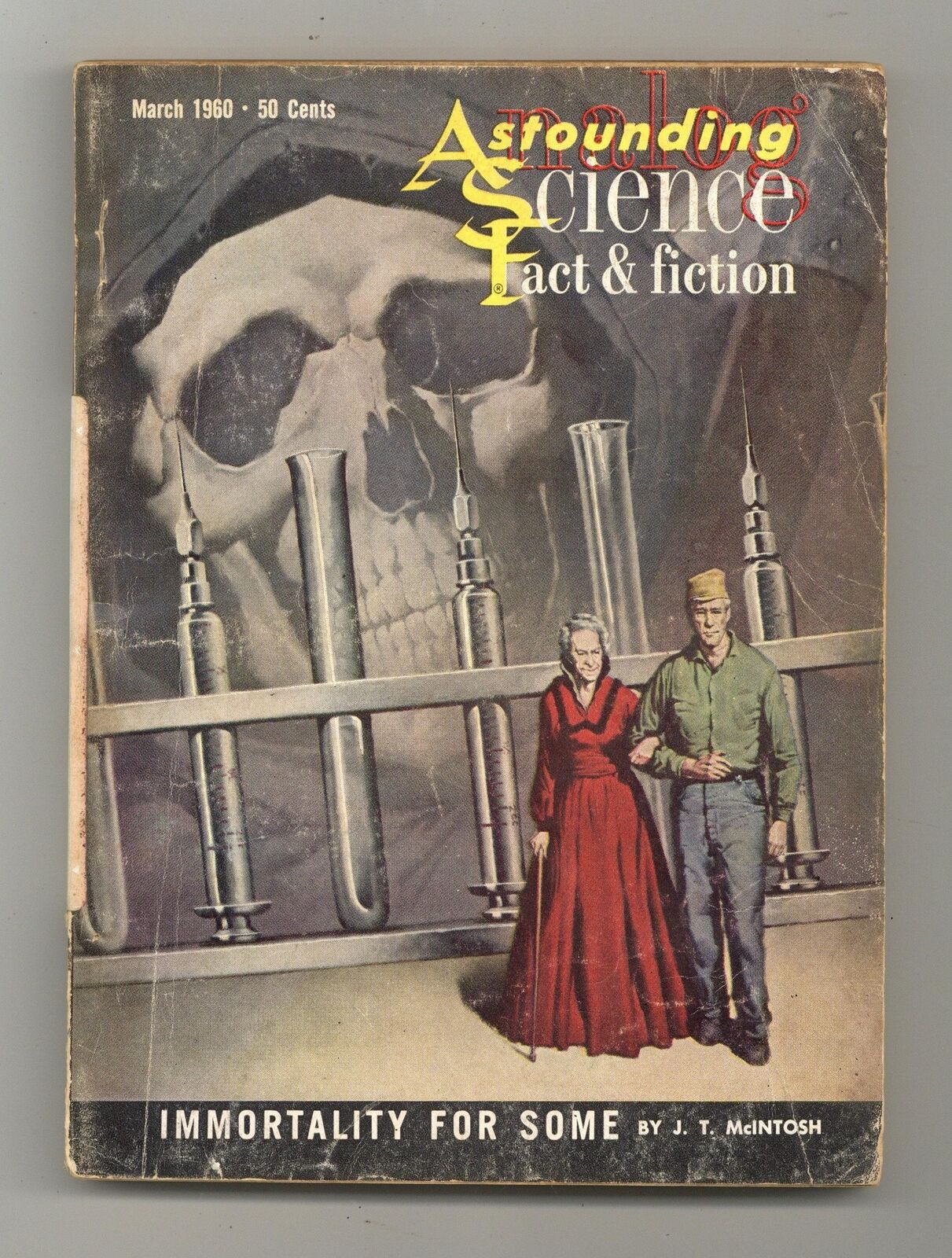 Astounding Science Fiction Pulp / Digest Vol. 65 #1 GD+ 2.5 1960 Low Grade