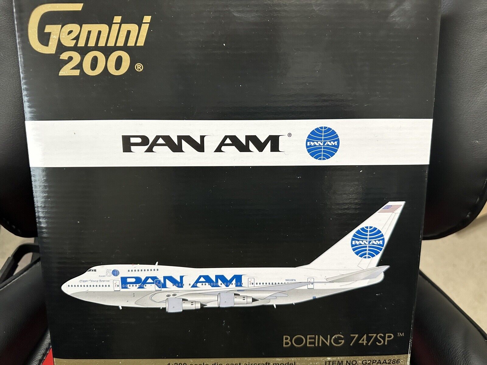 1/200 Gemini Pan Am Boeing 747SP G2PAA286 N533PA