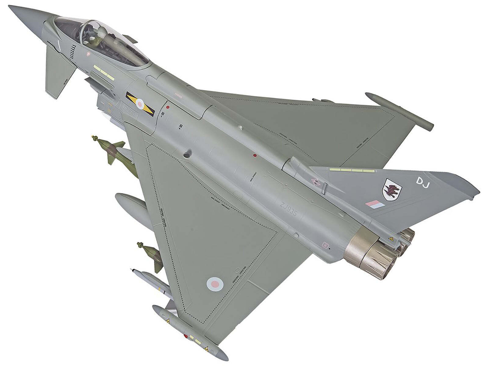Eurofighter Typhoon FGR4 RAF No11 Squadron Operation Ellamy 1/48 Diecast Model