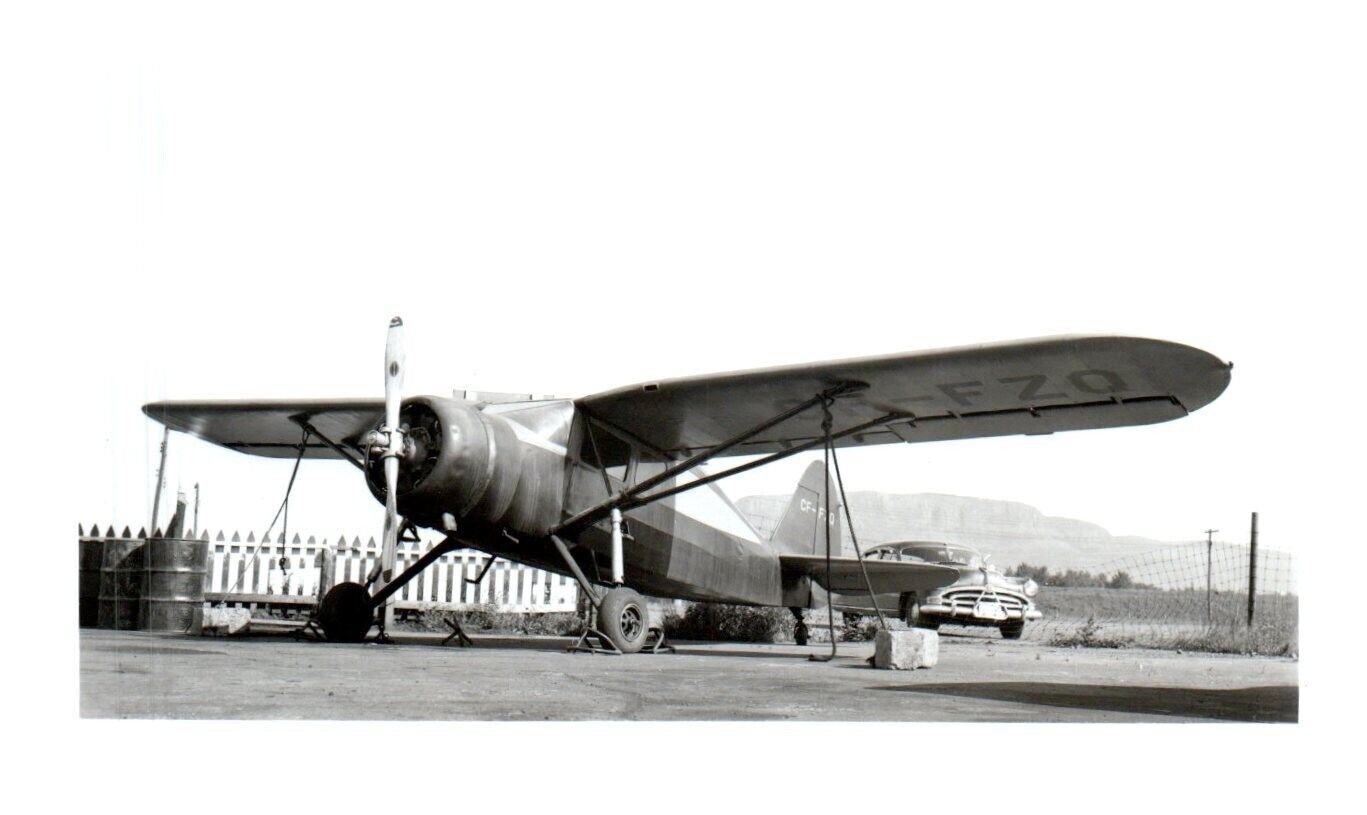 Fairchild 24W Warner Airplane Vintage Original Photograph 5x3.5\