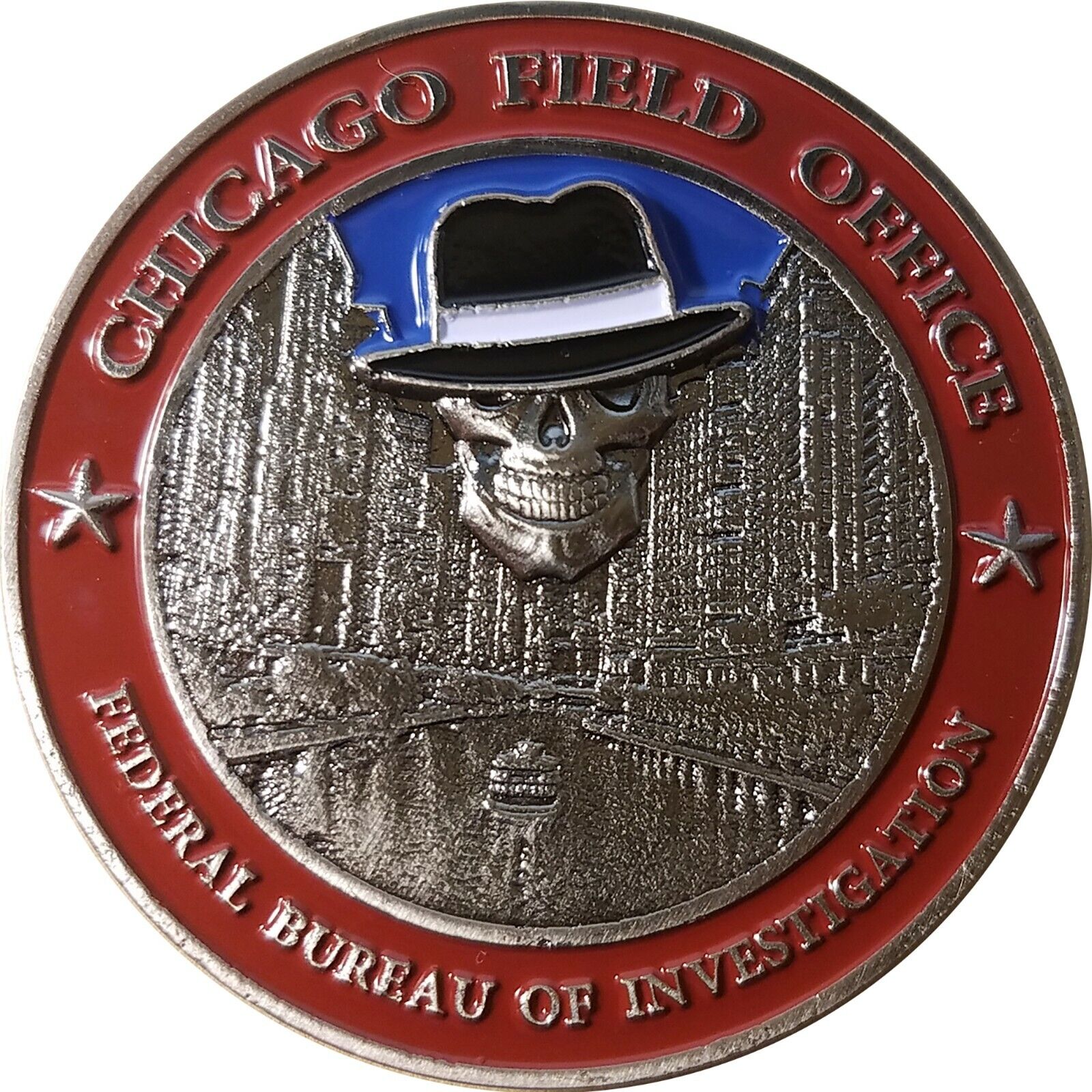 FBI Chicago Field Office challenge coin 2\