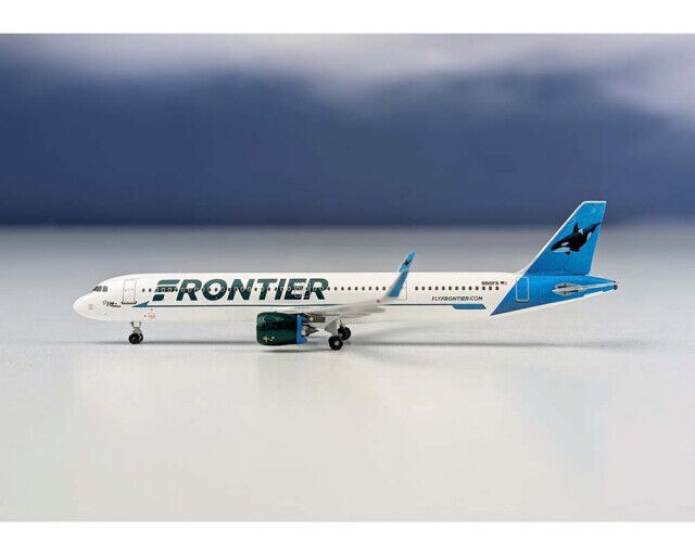 Aeroclassics AC411272 Frontier Airlines A321neo Orca N610FR Diecast 1/400 Model