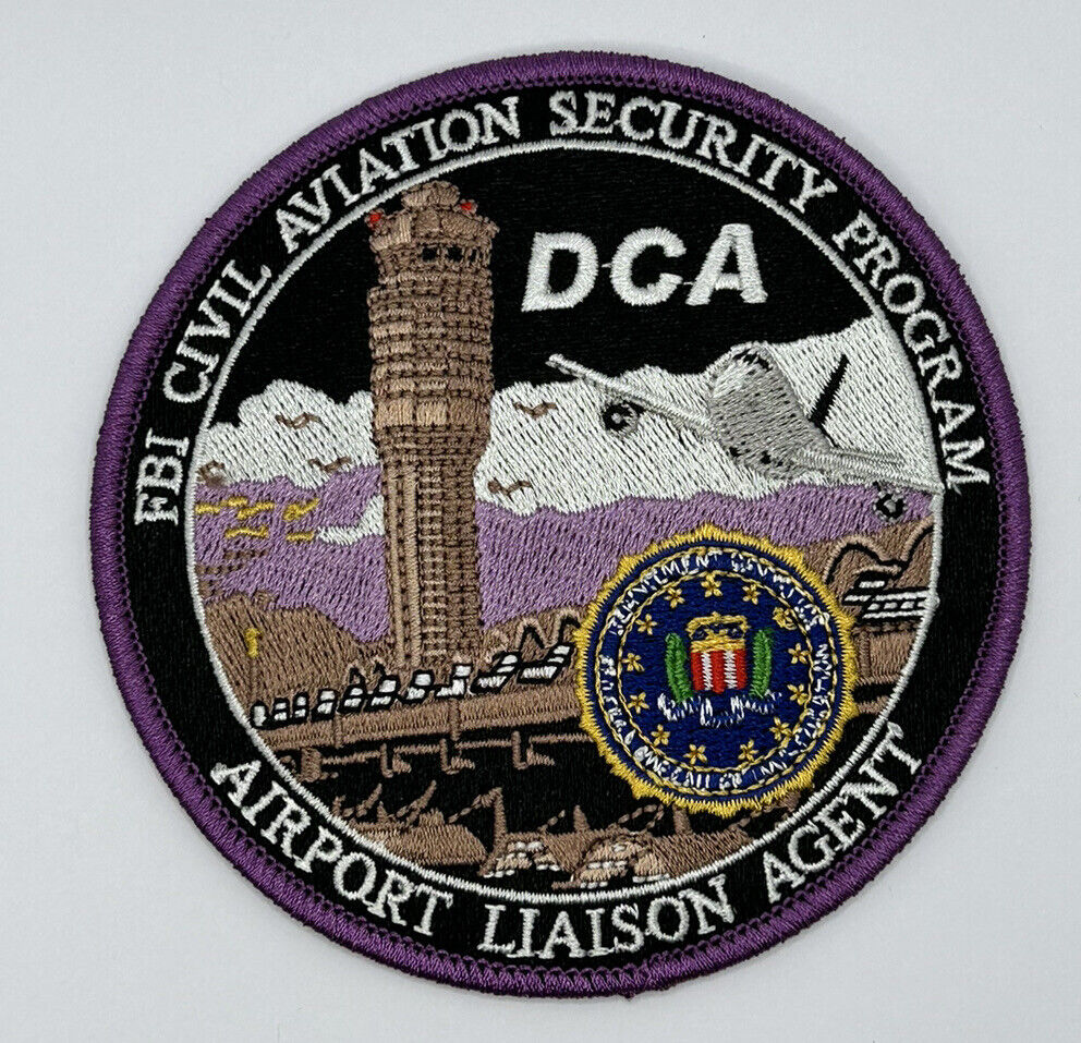 MR ALE Patch FBI DCA Reagan Washington Airport - FBI Airport Liaison Agents P134