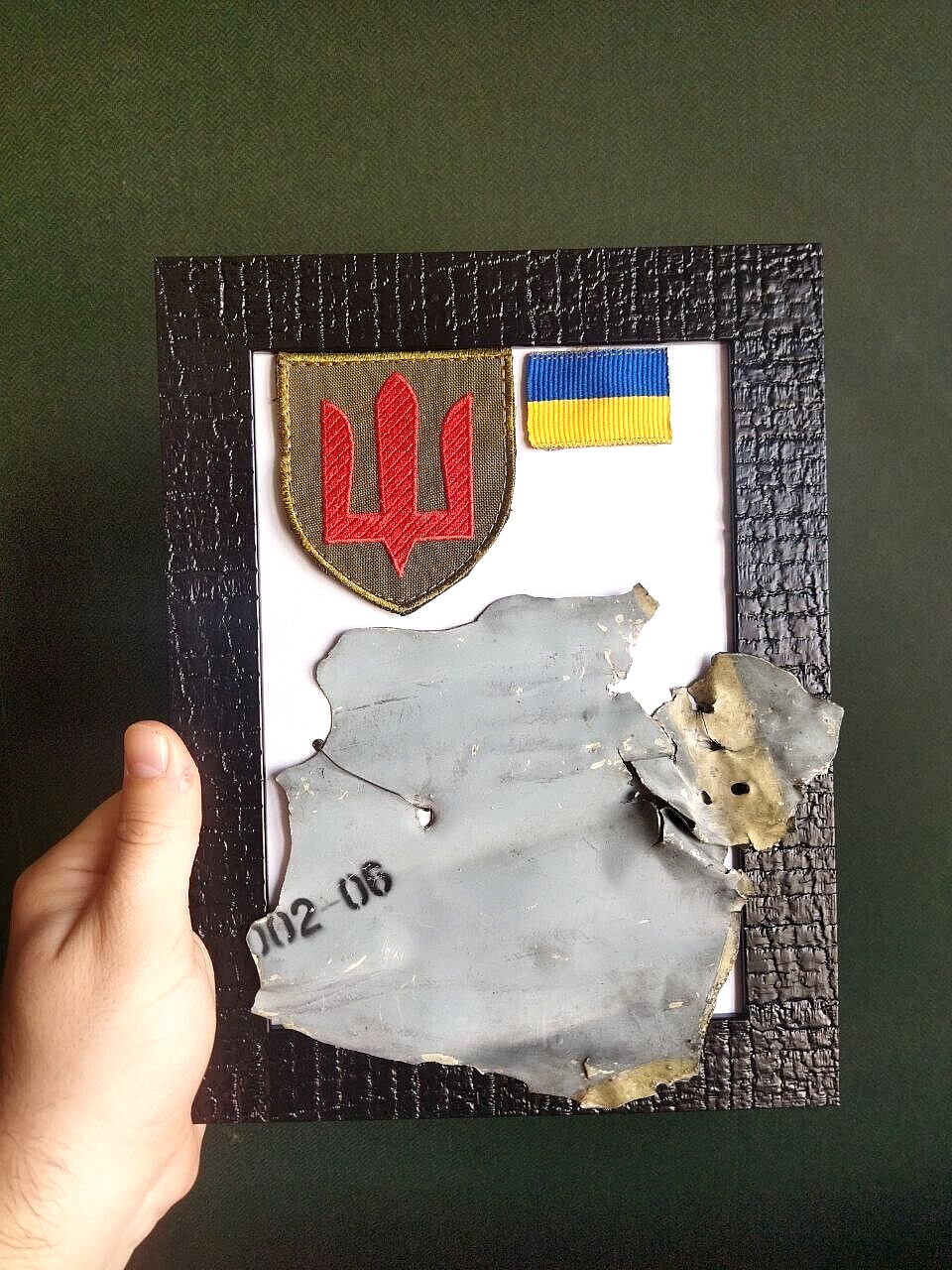 Ukraine 2022.Souvenir from a downed KA-52 helicopter