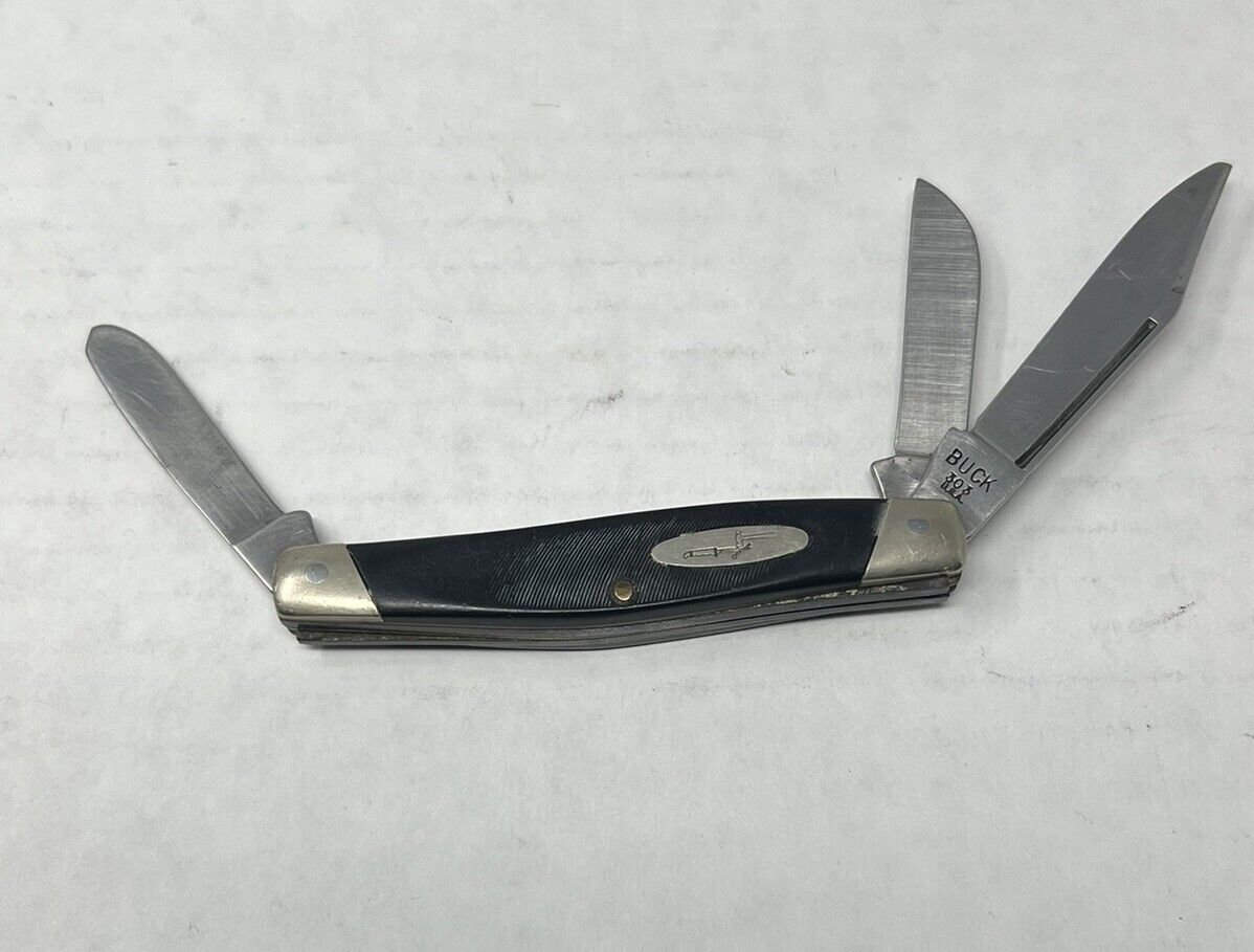 Vintage Buck USA Made 303 - 3 Blade Folding Pocket Knife