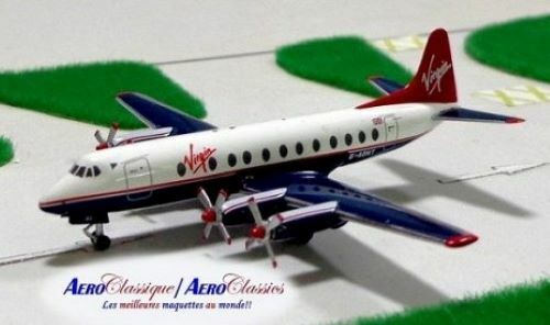 Aeroclassics ACGAOHT Virgin Atlantic Viscount 800 G-AOHT Diecast 1/400 Model 