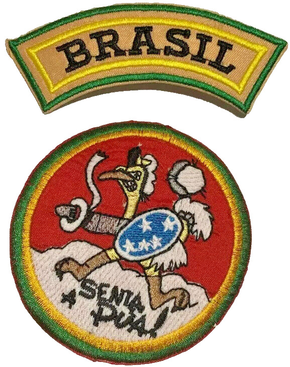 WWII brazilian Air Force 1º GAvCa pilot patch - italy front