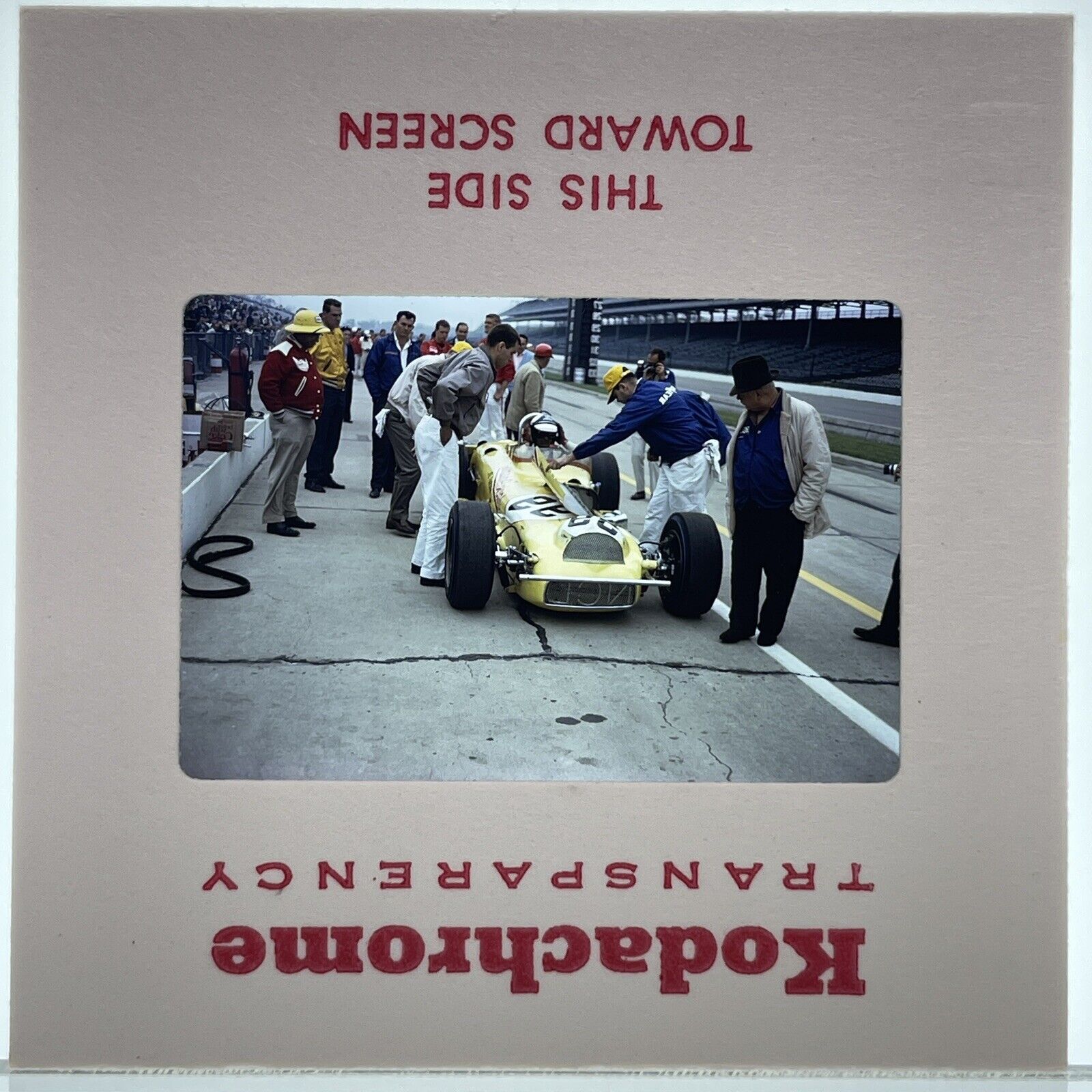 35mm Slide 1966 Indy Indianapolis 500 Vtg 60s Auto Racing Race Car 99