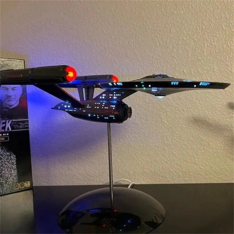 Metal Aircraft Model Star Treks Enterprise Assemble Srarship
