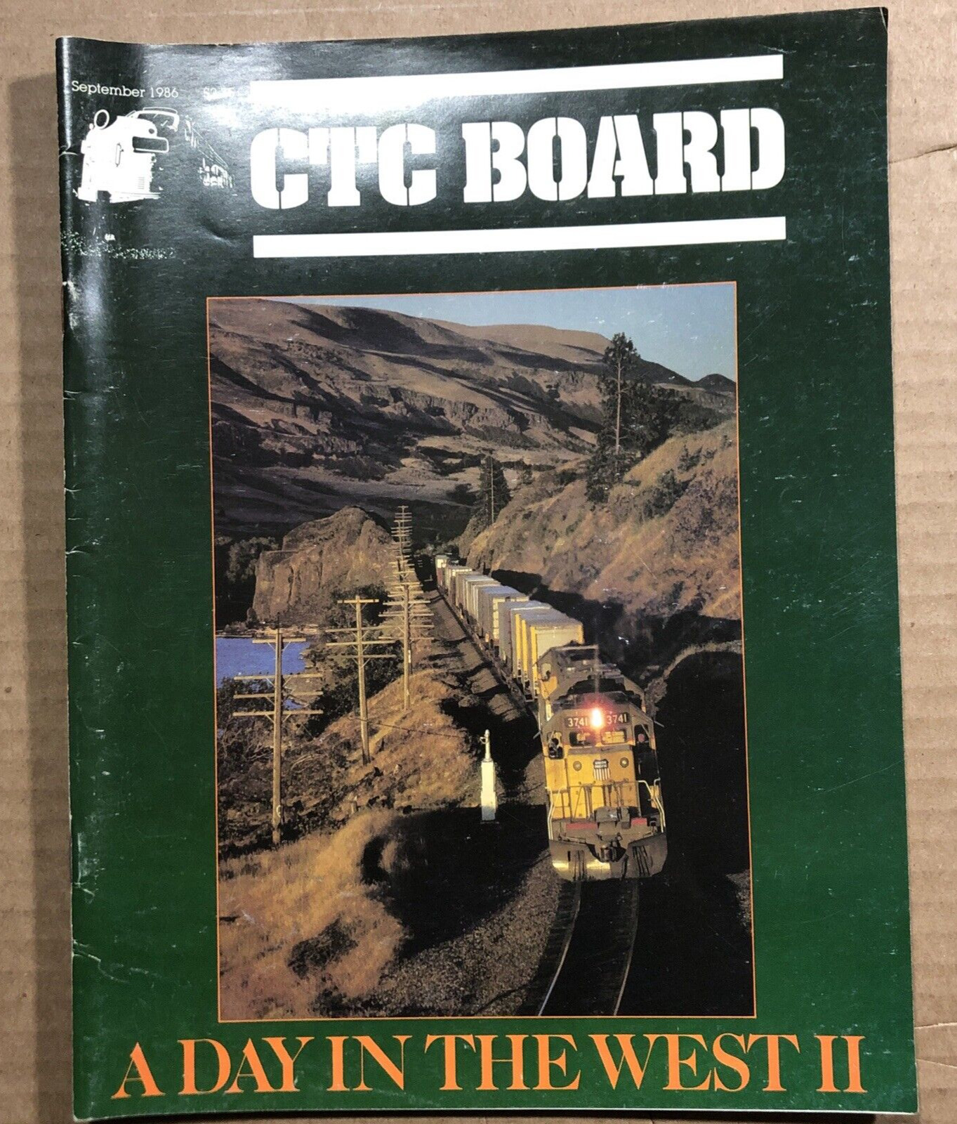 CTC BOARD RAILROAD MAGAZINE SEPTEMBER 1986