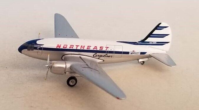 Aeroclassics AC411116 Northeast Airlines Curtiss C-46 N4718N Diecast 1/400 Model