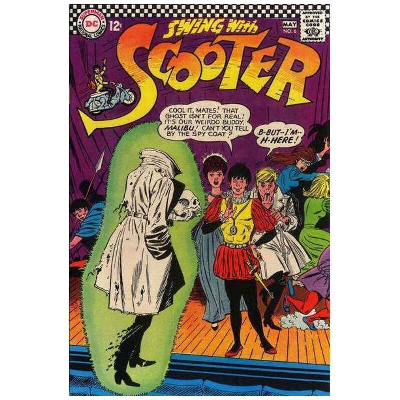 Swing with Scooter #6 in Very Fine minus condition. DC comics [m^