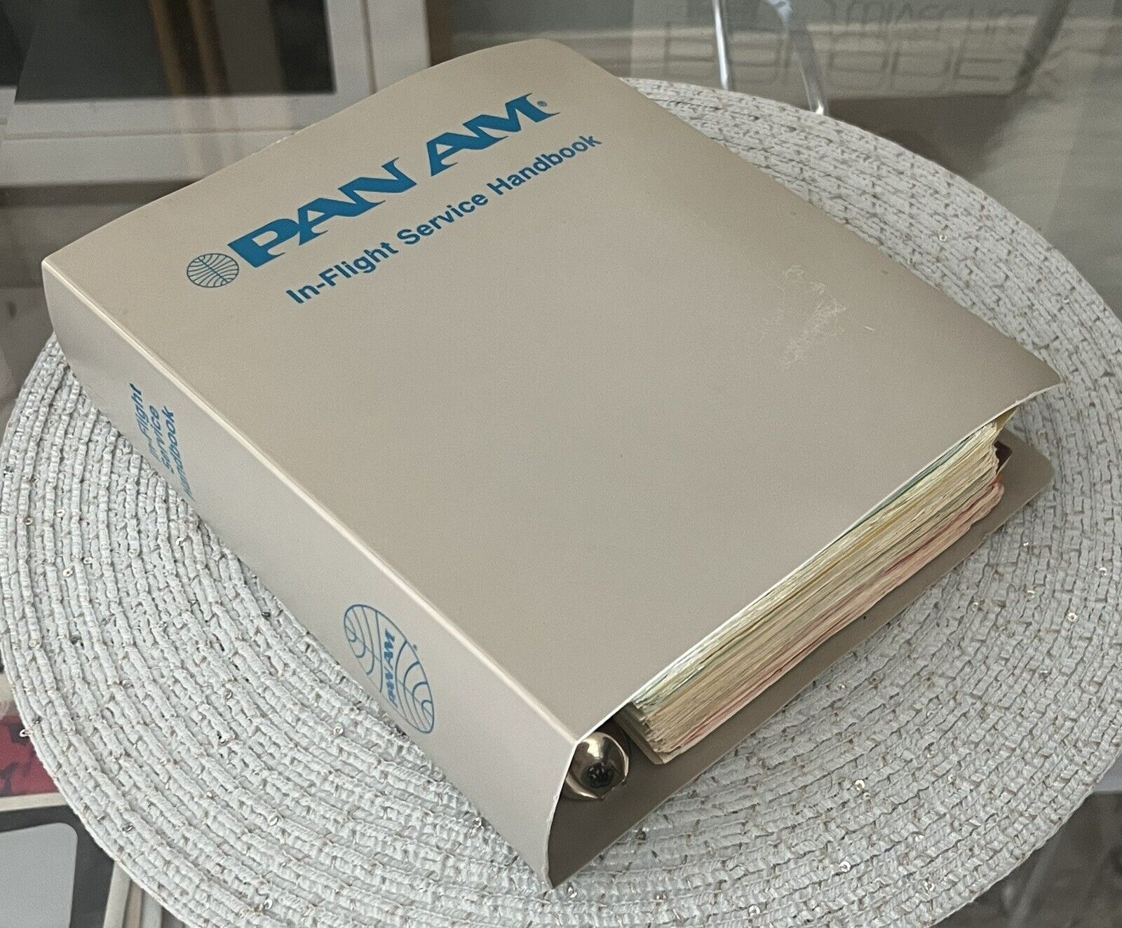 Pan Am Airlines In-Flight Services Handbook 1980’s