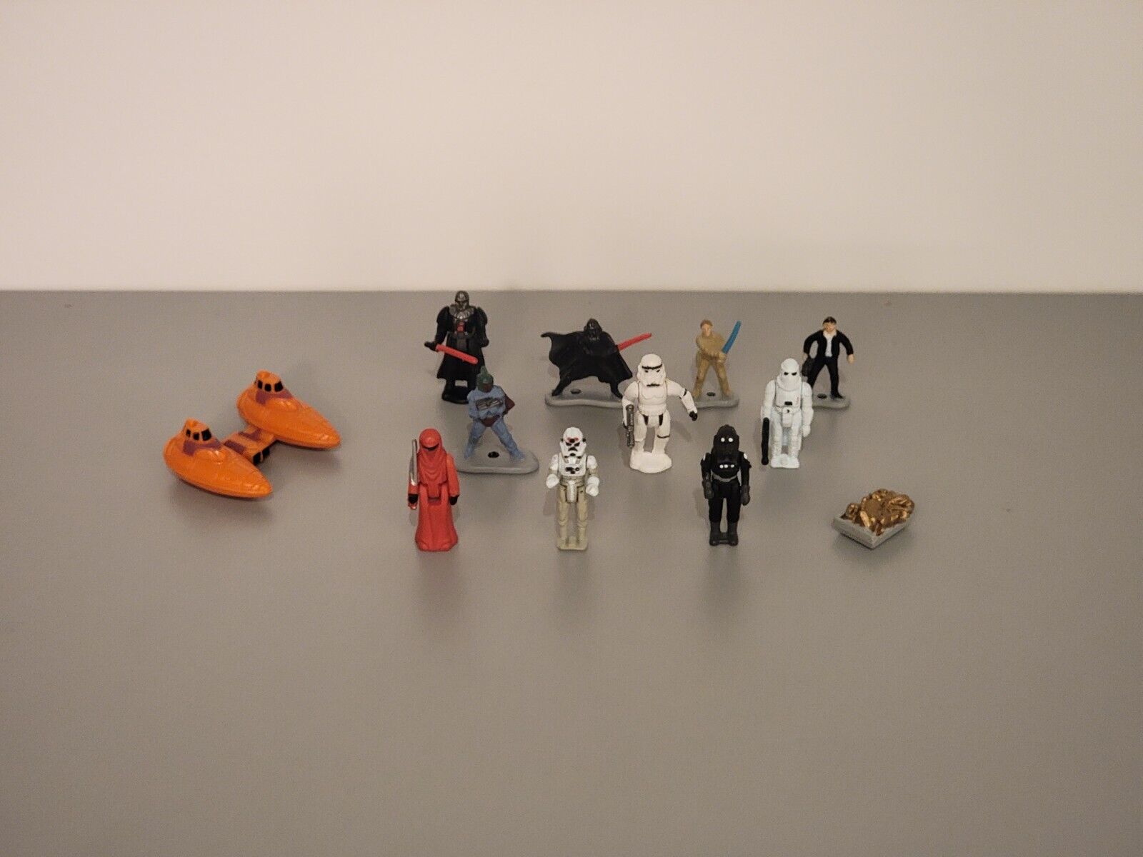 Vintage Star Wars Micro Machines Figures  Lot of 12