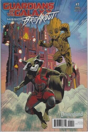 * NEW * GUARDIANS OF THE GALAXY MISSION BREAKOUT #1 VARIANT EDITION (2017)