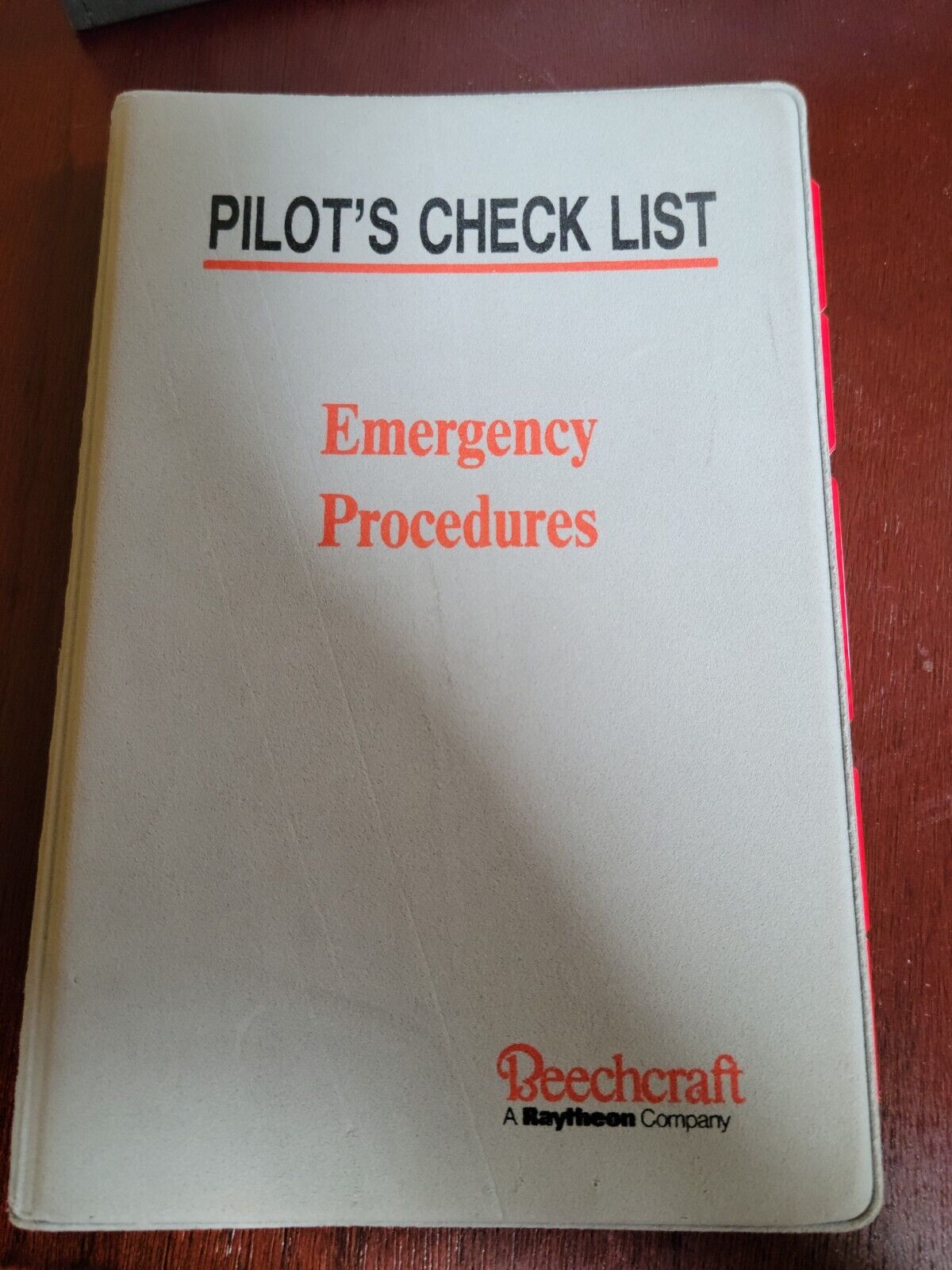 Beechcraft 1900D Airliner Pilot's Check List Emergency Procedures Manual