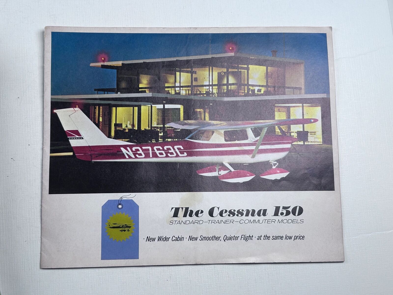 Cessna 150 Standard Trainer Commuter Models Airplane Brochure 