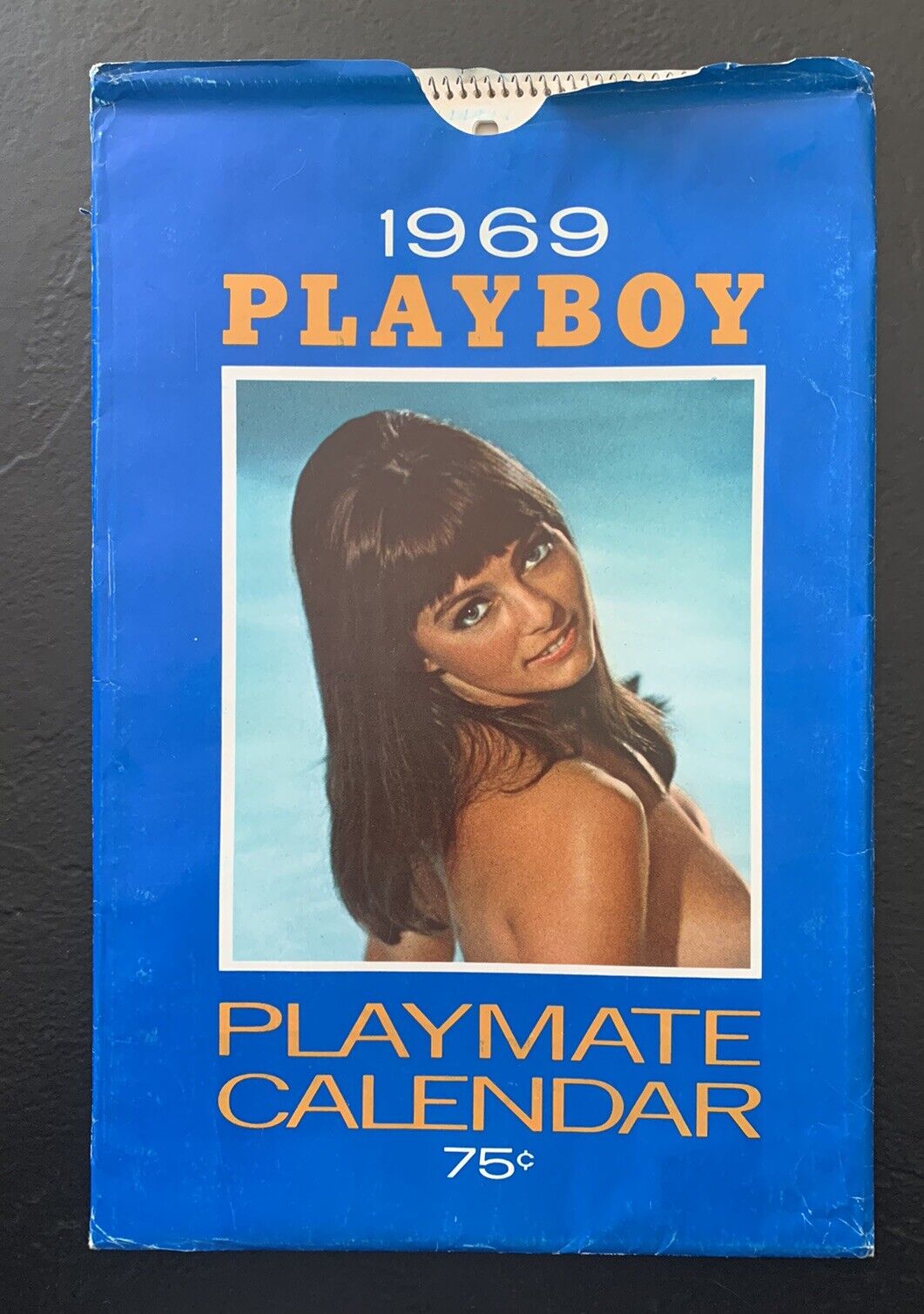 1969 Playboy Playmate Desk Calendar -Complete Set W/Sleeve Great Condition