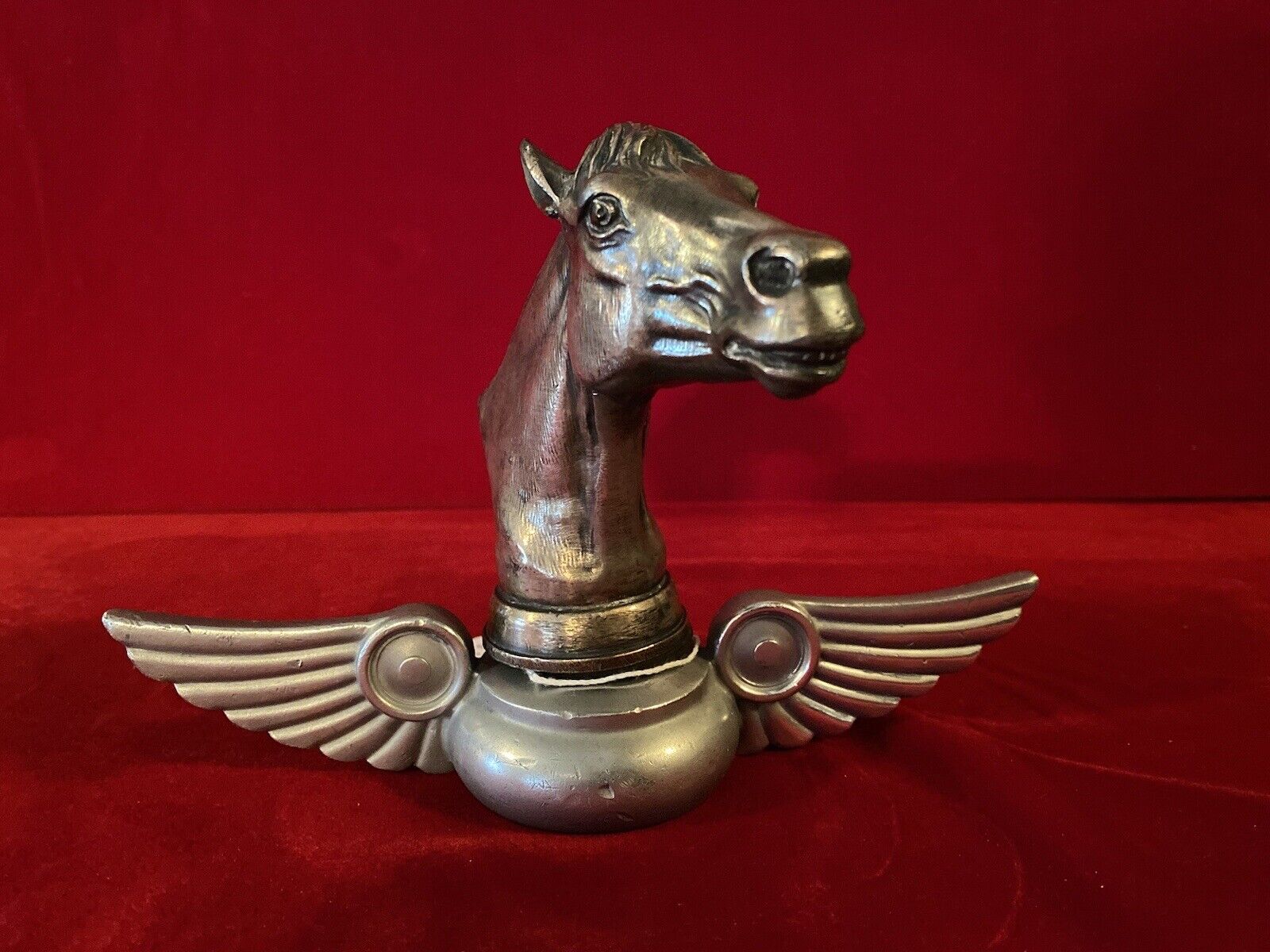 1920’s Tete De Cheval Horses Head Hood Ornament Mascot