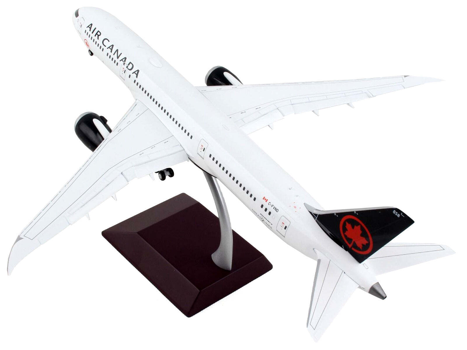 Boeing 787- Commercial Flaps Down Canada Tail 1/200 Diecast Model Airplane