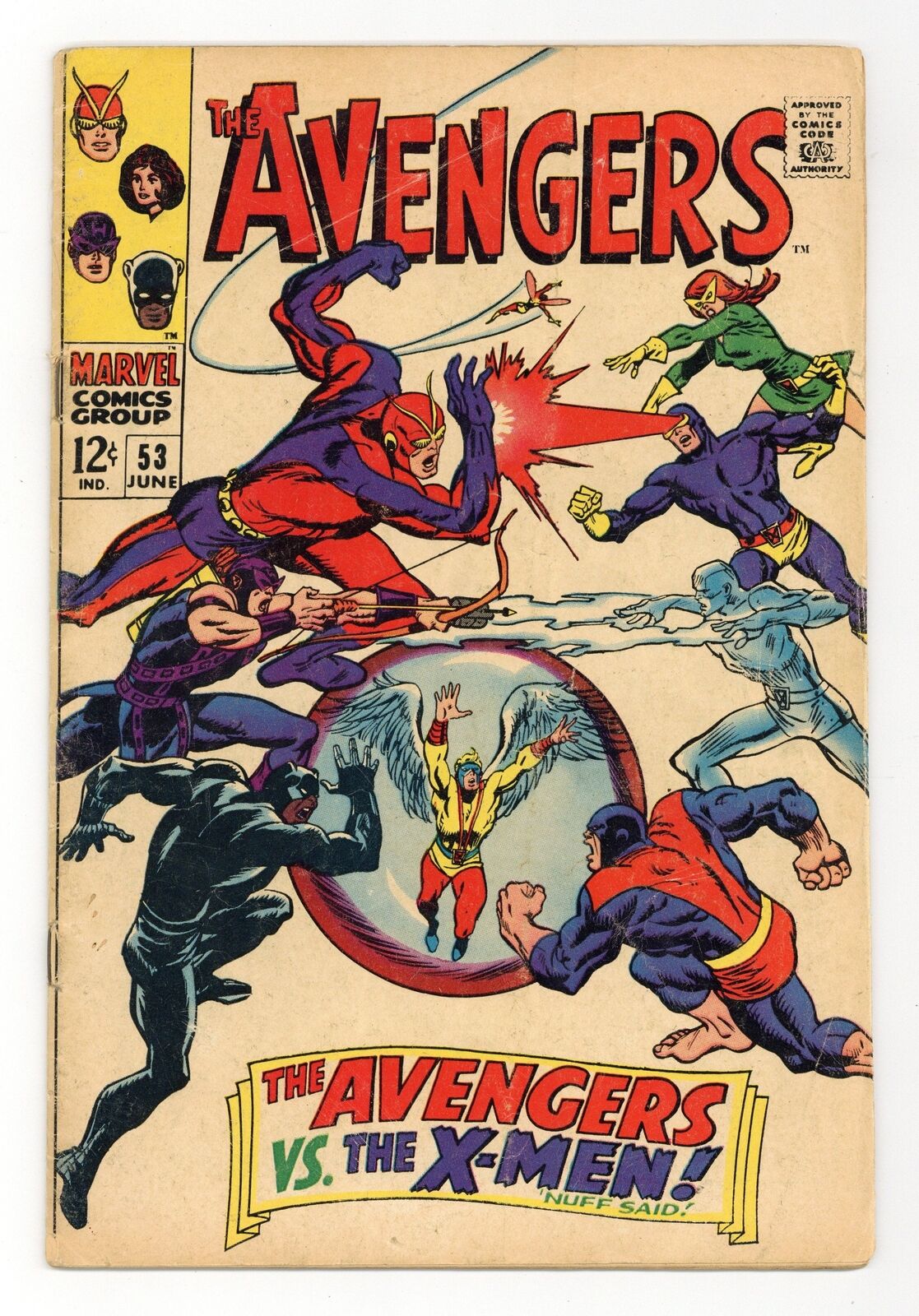 Avengers #53 GD 2.0 1968