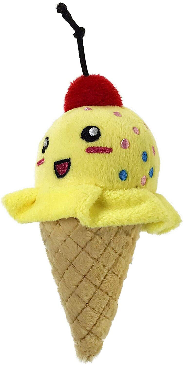 Petsport Tiny Tots Foodies Ice Cream Plush Toy Assorted Colors, 1 count